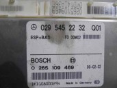 Recambio de centralita asr para mercedes-benz clase e (w210) berlina diesel 2.7 cdi 20v cat referencia OEM IAM 0295452232 026510