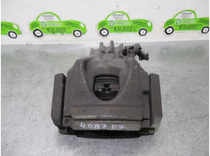 Recambio de pinza freno delantera izquierda para citroën c5 berlina 1.6 hdi fap referencia OEM IAM CN321444A01 ATE