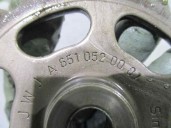 Recambio de polea arbol levas para mercedes-benz clase c (w204) berlina 2.1 cdi cat referencia OEM IAM A6510520001 