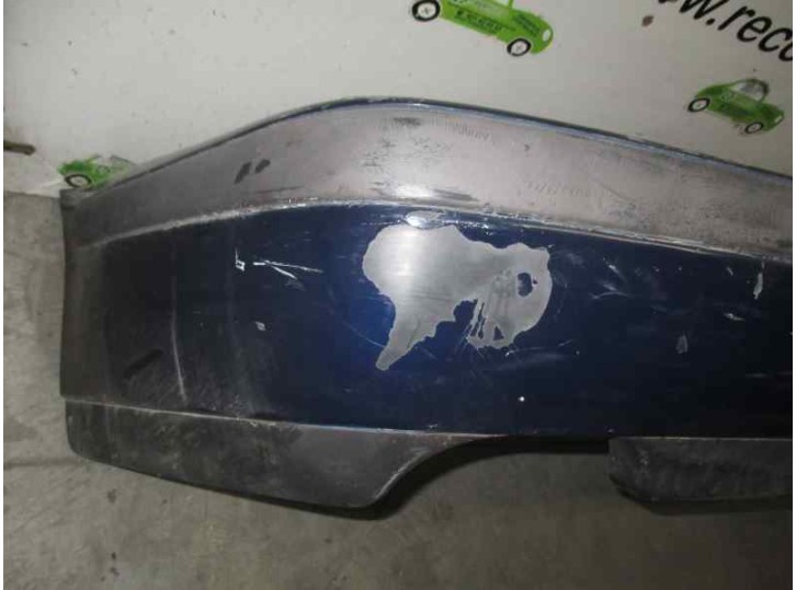 Recambio de paragolpes trasero para saab 9-3 berlina 2.0 cat referencia OEM IAM AZUL OSCURO 3 PUERTAS
