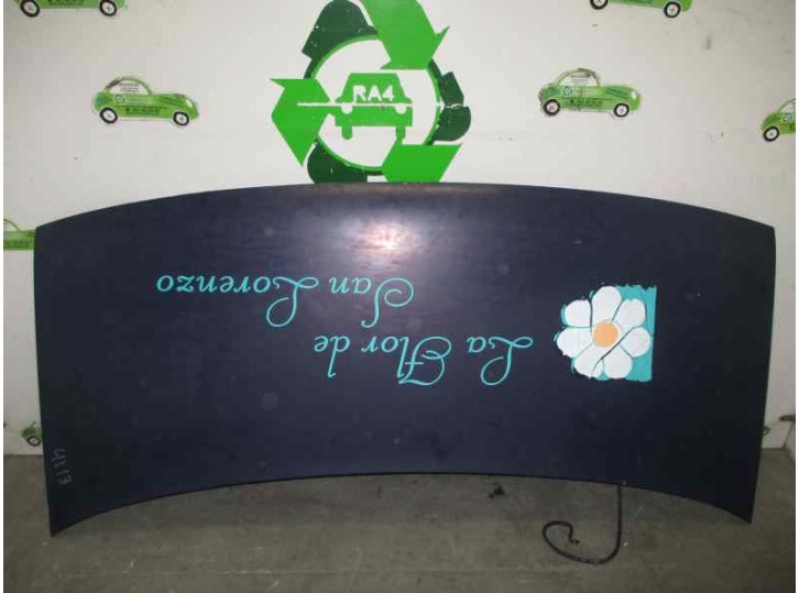 Recambio de capot para fiat scudo (222) 1.9 turbodiesel referencia OEM IAM AZUL 