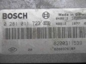 Recambio de centralita motor uce para renault laguna ii (bg0) 1.9 dci diesel referencia OEM IAM 8200376187 0281011723 BOSCH