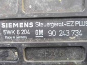 Recambio de centralita motor uce para opel kadett c 1.6 referencia OEM IAM 90243734 5WK6204 SIEMENS