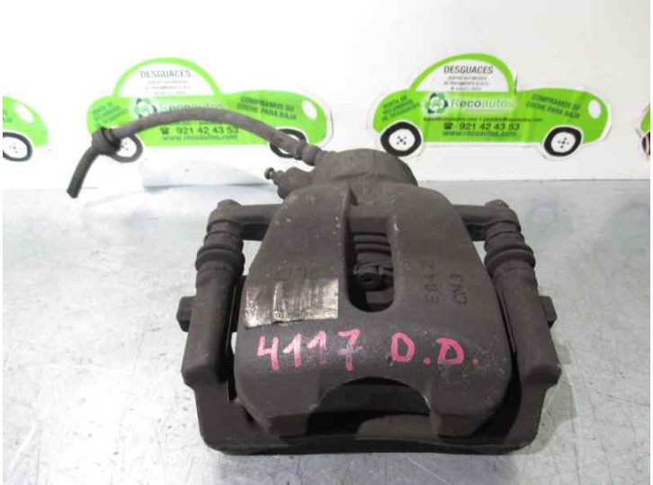 Replacement front right brake caliper for Citroën C2 1.4 HDI OEM IAM reference 9650198880 CN3E042 TRW