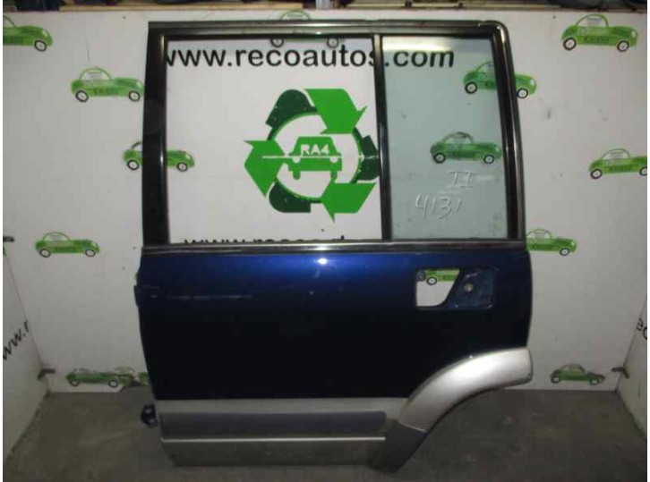 Recambio de puerta trasera izquierda para opel monterey 3.0 dti cat referencia OEM IAM 124217 AZUL 6 PUERTAS