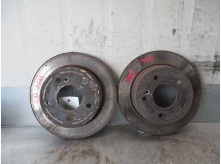 Recambio de disco freno trasero para mercedes-benz clase c (w202) berlina 2.0 16v cat referencia OEM IAM 