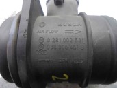 Replacement mass air flow sensor for Seat Ibiza (6L1) 1.9 TDI OEM IAM reference 038906461B 0281002531 BOSCH