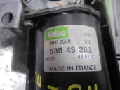 Recambio de motor limpia delantero para renault clio i fase i+ii (b/c57) 1.2 referencia OEM IAM 53543202 53543202 VALEO