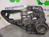 Replacement rear left window regulator for Mazda 6 MPV (GY) 2.0 diesel CAT OEM IAM reference GJ6A97XH 2 PINS 5 DOOR