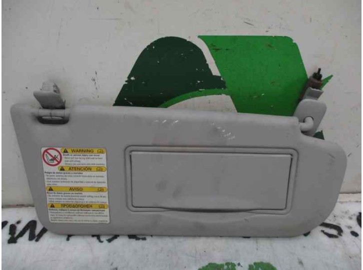 Recambio de parasol derecho para mazda 6 monovolumen (gy) 2.0 diesel cat referencia OEM IAM GJ6A69270CFKZ 