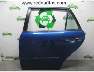 Recambio de puerta trasera izquierda para mazda 6 monovolumen (gy) 2.0 diesel cat referencia OEM IAM GRYP7302XE AZUL OSCURO 5 PU