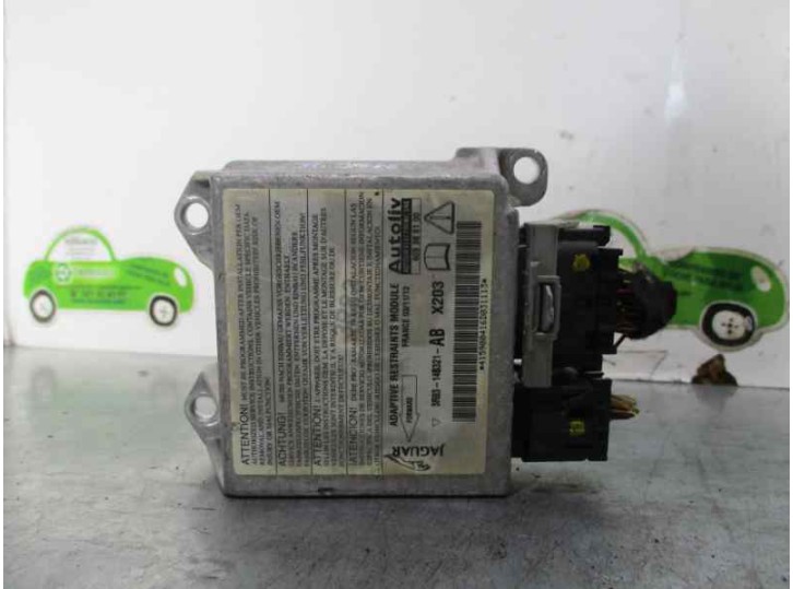 Recambio de centralita airbag para jaguar s-type 3.0 v6 executive referencia OEM IAM 3R8314B321AB 603386100 AUTOLIV