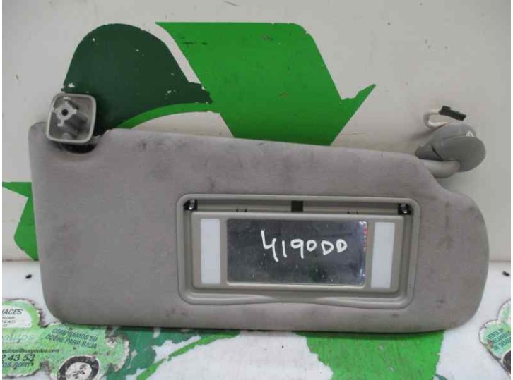 Recambio de parasol derecho para jaguar s-type 3.0 v6 executive referencia OEM IAM XR856044FKZ 