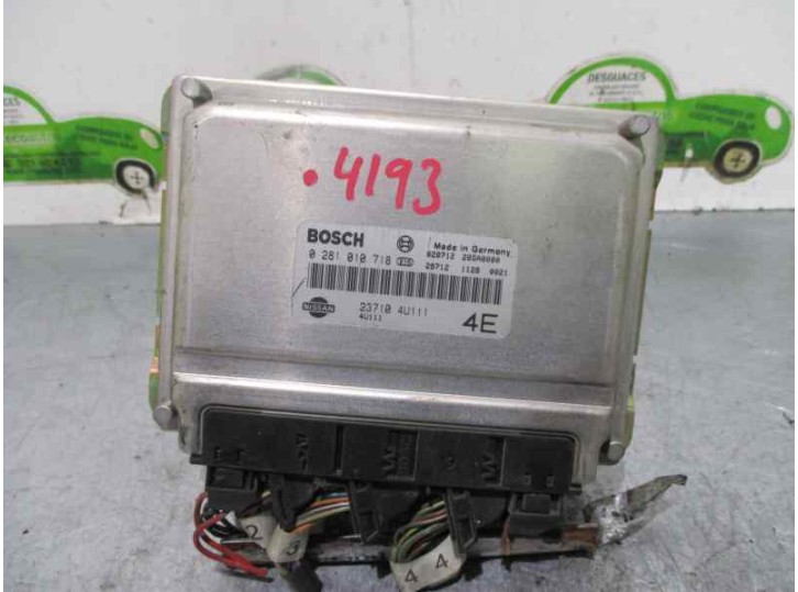 Recambio de centralita motor uce para nissan almera tino (v10m) 2.2 16v turbodiesel cat referencia OEM IAM 237104U111 0281010718