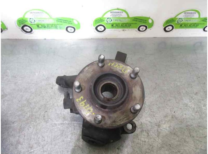Replacement right front steering knuckle for Nissan Almera Tino (V10M) 2.2 16V turbodiesel cat OEM IAM reference 