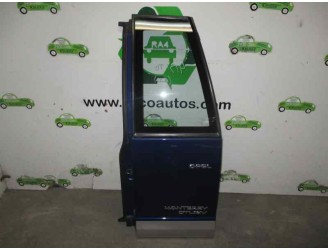 Recambio de porton trasero para opel monterey 3.0 dti cat referencia OEM IAM TRASERO DERECHO AZUL 6 PUERTAS