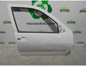 Replacement front right door for Seat Ibiza (6K1) 1.4 16V OEM IAM reference 6K4831052C WHITE 5 DOORS