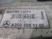 Recambio de intercooler para mercedes-benz clase c (w202) berlina 2.2 cdi 16v cat referencia OEM IAM A2025001100 17574 BEHR