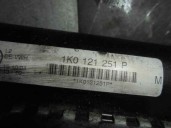 Recambio de radiador agua para volkswagen golf v berlina (1k1) 1.6 referencia OEM IAM 1K0121251P  