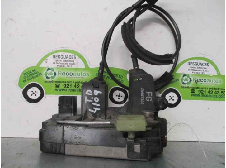 Recambio de cerradura puerta trasera derecha para opel vectra c berlina comfort referencia OEM IAM 24447346  4 PUERTAS