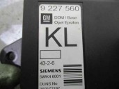 Recambio de centralita cierre para opel vectra c berlina comfort referencia OEM IAM 922756Q 5WK46001 SIEMENS