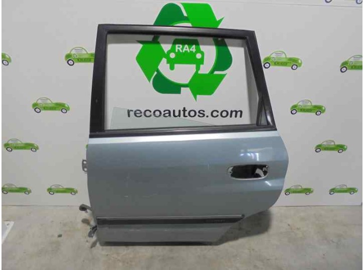 Replacement rear left door for Mitsubishi Space Star (DG0) 1.9 DI-D CAT OEM IAM reference MR954411 BLUE 5 DOORS