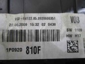 Recambio de cuadro instrumentos para seat altea xl (5p5) 1.9 tdi referencia OEM IAM 1P0920810F V0304122050920600351 