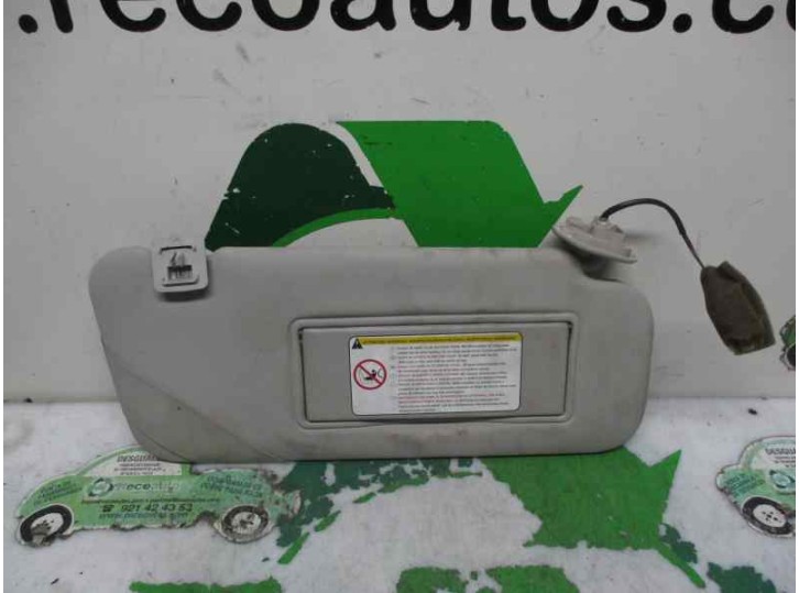 Recambio de parasol derecho para citroën c5 berlina 2.0 hdi cat (rhr / dw10bted4) referencia OEM IAM 