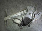 Replacement rear left window regulator for Nissan Almera (n16/e) 2.2 16v turbodiesel cat OEM IAM reference 400688T1 2 PINS 