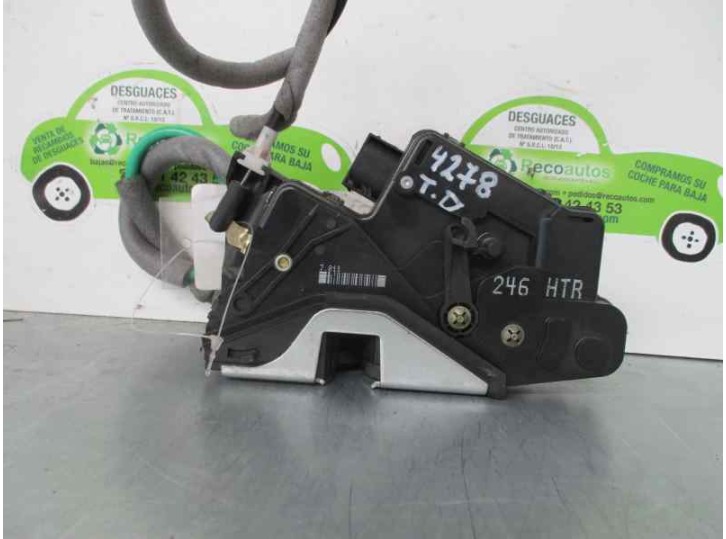 Replacement rear right door lock for BMW Series 3 Saloon (E46) 2.0 16V Diesel CAT OEM IAM reference 7011246 7 PINE