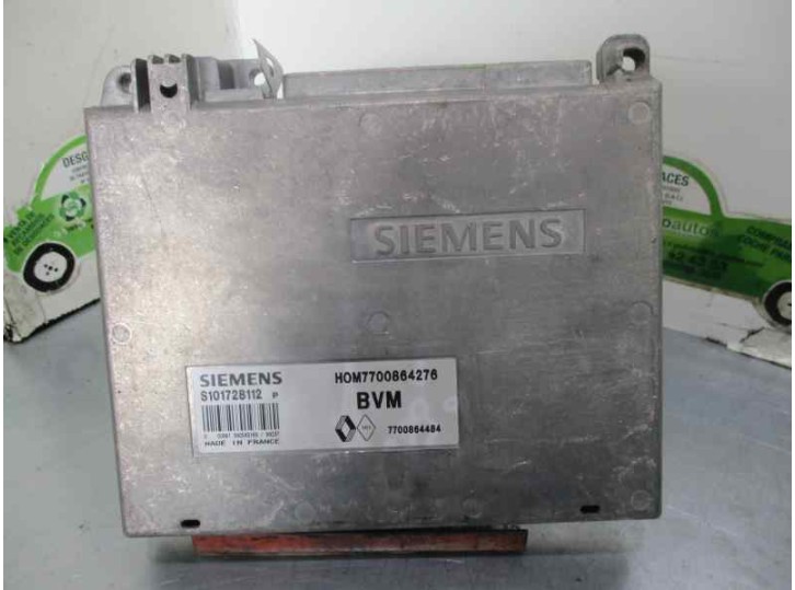 Recambio de centralita motor uce para renault 19 1.9 referencia OEM IAM 7700864276 S101728112P SIEMENS