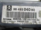 Replacement front right window regulator for Citroën C5 saloon 2.0 HDi CAT (RHR / DW10BTED4) OEM IAM reference 9648486380 26 