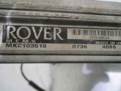 Recambio de centralita motor uce para mg serie 400 (rt) 414 i (5-ptas.) referencia OEM IAM MKC103510 0736103510 