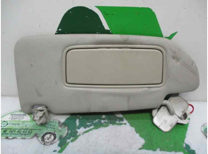 Recambio de parasol izquierdo para volvo s60 berlina 2.4 diesel cat referencia OEM IAM 