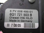 Recambio de potenciometro pedal para skoda fabia (6y2/6y3) 1.9 tdi referencia OEM IAM 6Q1721503B 6PV00849501 HELLA