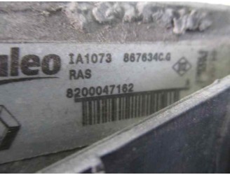 Recambio de intercooler para renault scenic (ja..) 1.9 dci diesel cat referencia OEM IAM 8200047162A 867634CG VALEO