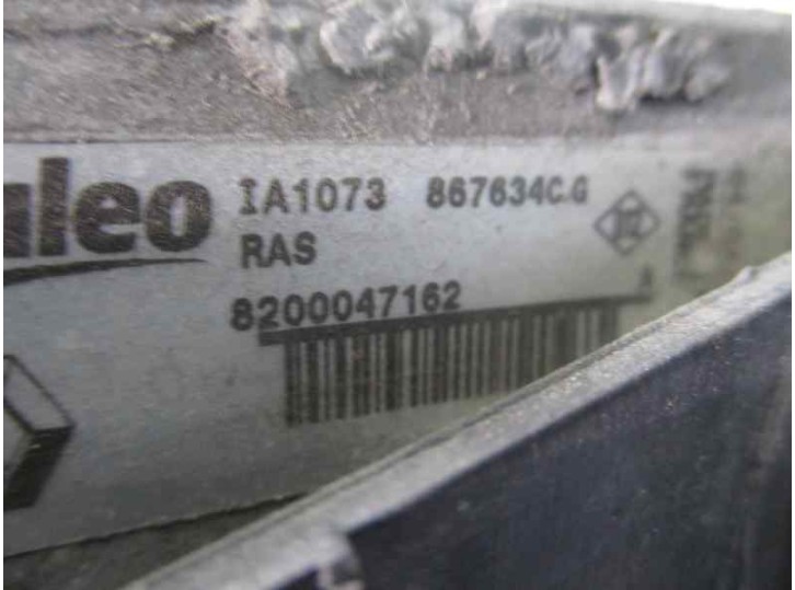 Recambio de intercooler para renault scenic (ja..) 1.9 dci diesel cat referencia OEM IAM 8200047162A 867634CG VALEO