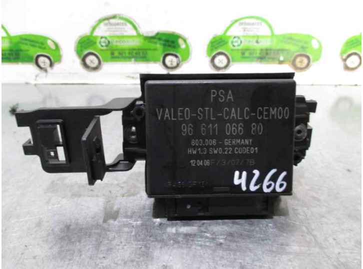 Recambio de modulo electronico para citroën c5 berlina 2.0 hdi cat (rhr / dw10bted4) referencia OEM IAM 9661106680 603006 VALEO