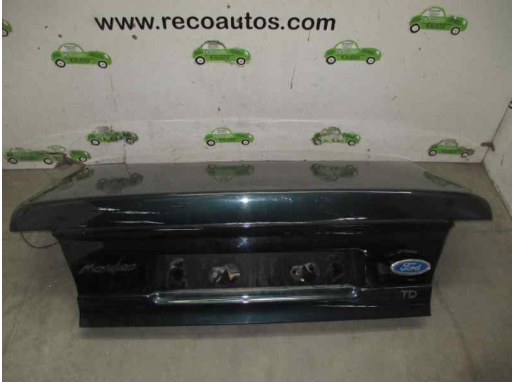 Replacement tailgate for Ford Mondeo sedan/estate (FD) 1.8 turbodiesel OEM IAM reference TAPA MALETERO VERDE 4 PUERT
