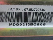 Recambio de airbag delantero izquierdo para fiat multipla (186) 1.9 jtd cat referencia OEM IAM 07352729730 MD99313B0868 