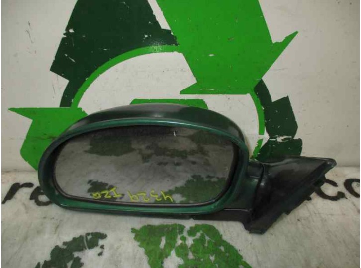 Recambio de retrovisor izquierdo para hyundai lantra berlina (rd) 1.6 cat referencia OEM IAM  VERDE 3 PINES