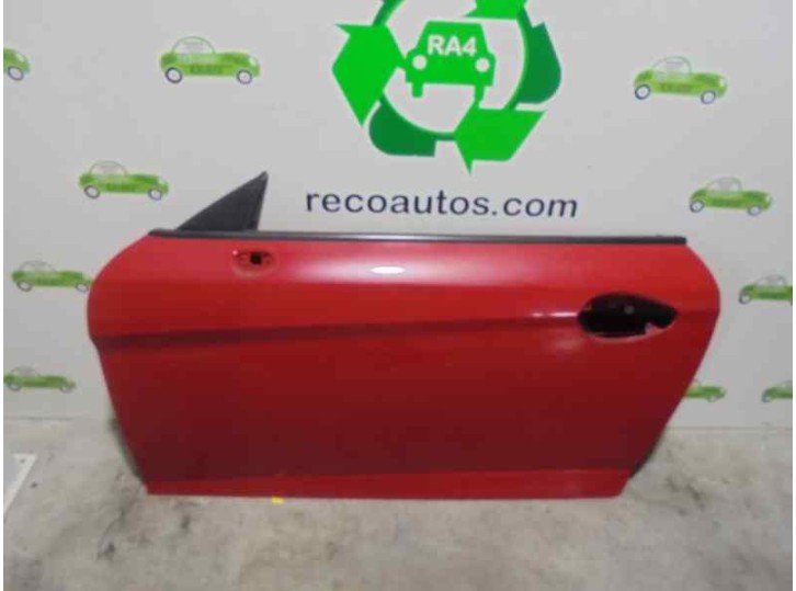 Replacement front left door for Hyundai Coupé (GK) 2.0 16V CAT OEM IAM reference 760032C300 RED 3D