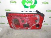 Replacement front left door for Hyundai Coupé (GK) 2.0 16V CAT OEM IAM reference 760032C300 RED 3D