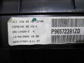 Replacement instrument cluster for Citroën C4 Berlina 2.0 16V CAT (RFN / EW10J4) OEM IAM reference 96572391ZD 281124203A 