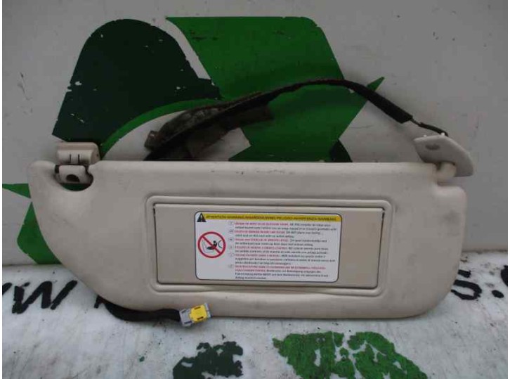 Recambio de parasol derecho para citroën c4 berlina 2.0 16v cat (rfn / ew10j4) referencia OEM IAM 