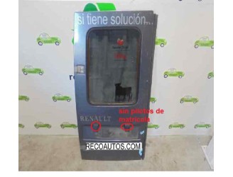 Recambio de puerta trasera izquierda para renault rapid/express (f40) 1.6 diesel referencia OEM IAM 7751467252 GRIS ROTULADA 4 P