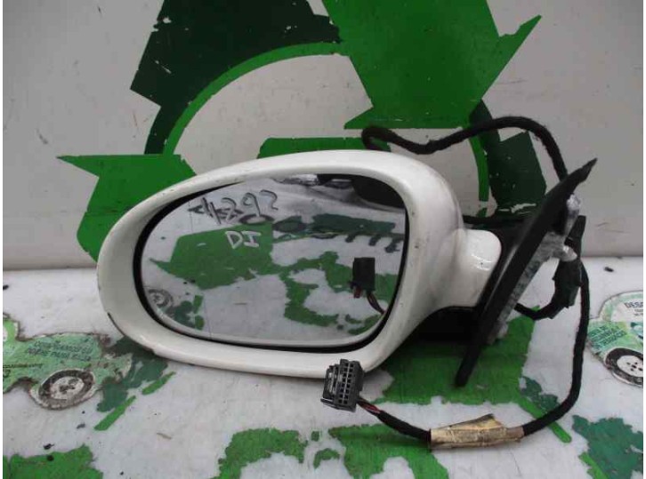 Recambio de retrovisor izquierdo para volkswagen jetta (1k2) 2.0 tdi referencia OEM IAM BLANCO 6 PINES