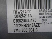 Recambio de airbag delantero derecho para volkswagen sharan (7m6/7m9) 1.9 tdi referencia OEM IAM 7M3880204C 30325213A TRW