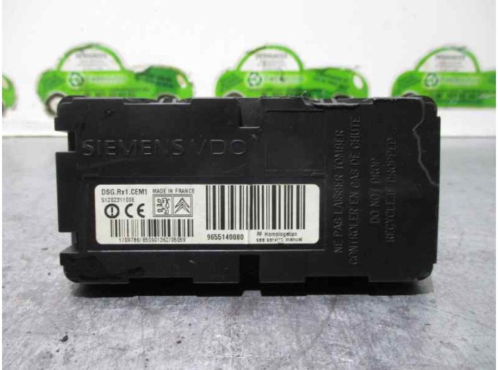 Recambio de modulo electronico para peugeot 407 2.0 16v hdi fap cat (rhr / dw10bted4) referencia OEM IAM 9655140080 S120231100E 