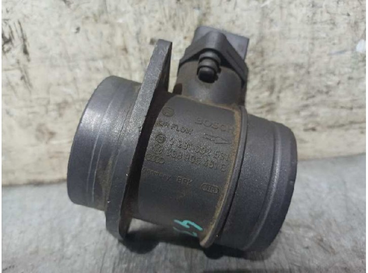 Replacement mass air flow sensor for Seat Ibiza (6L1) 1.9 TDI OEM IAM reference 038906461B 0281002531 BOSCH